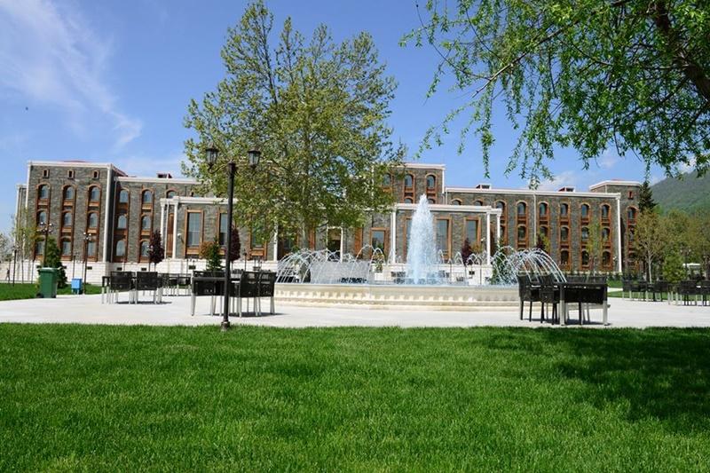 Qafqaz Karvansaray Hotel Gabala Bagian luar foto