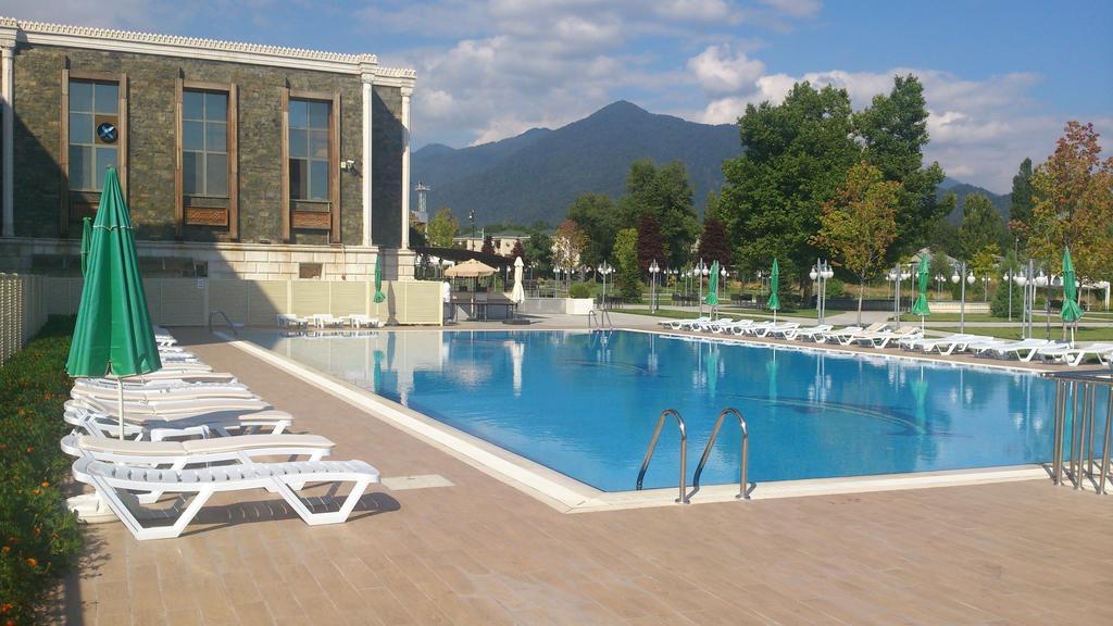 Qafqaz Karvansaray Hotel Gabala Bagian luar foto