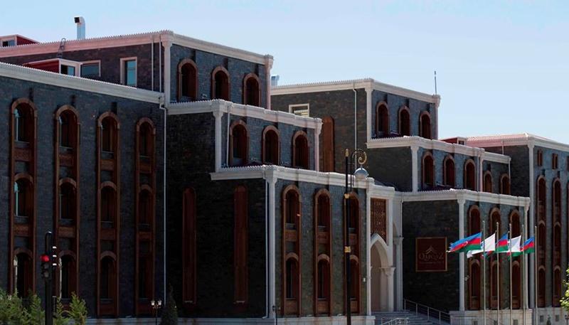 Qafqaz Karvansaray Hotel Gabala Bagian luar foto