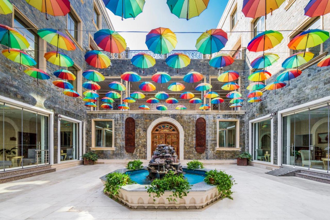 Qafqaz Karvansaray Hotel Gabala Bagian luar foto